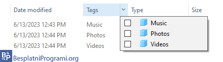 InTag - tagovi u File Explorer-u
