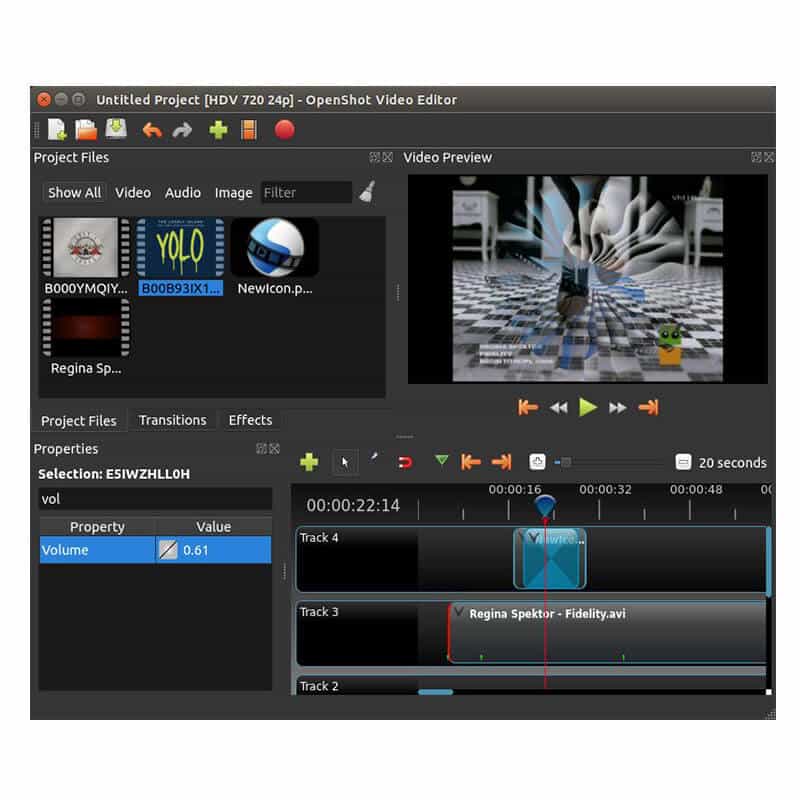  OpenShot Video Editor