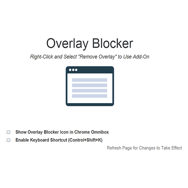 Overlay Blocker