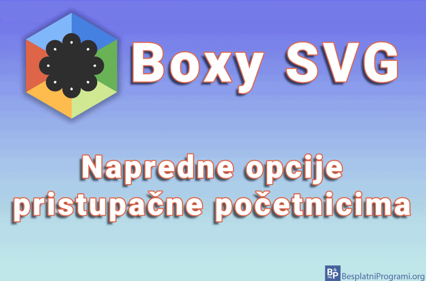 Boxy SVG - Napredne opcije pristupačne početnicima