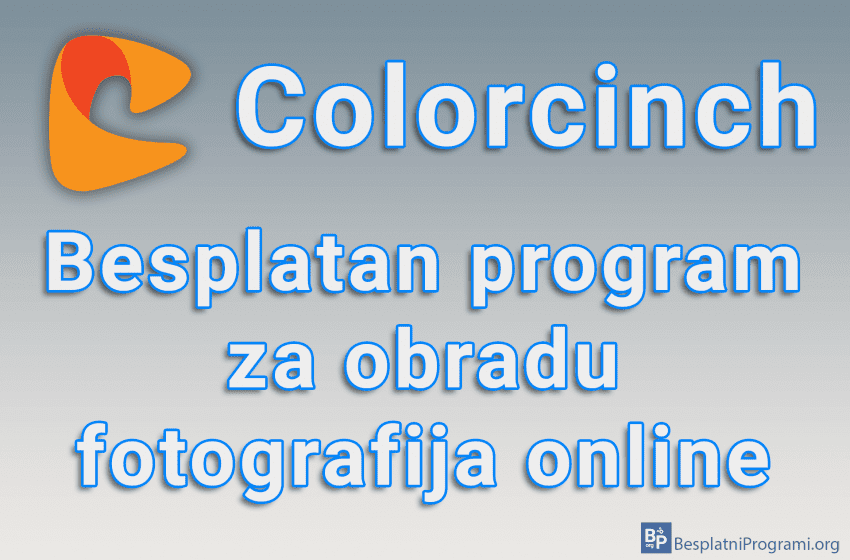 Colorcinch – Besplatan program za obradu fotografija online