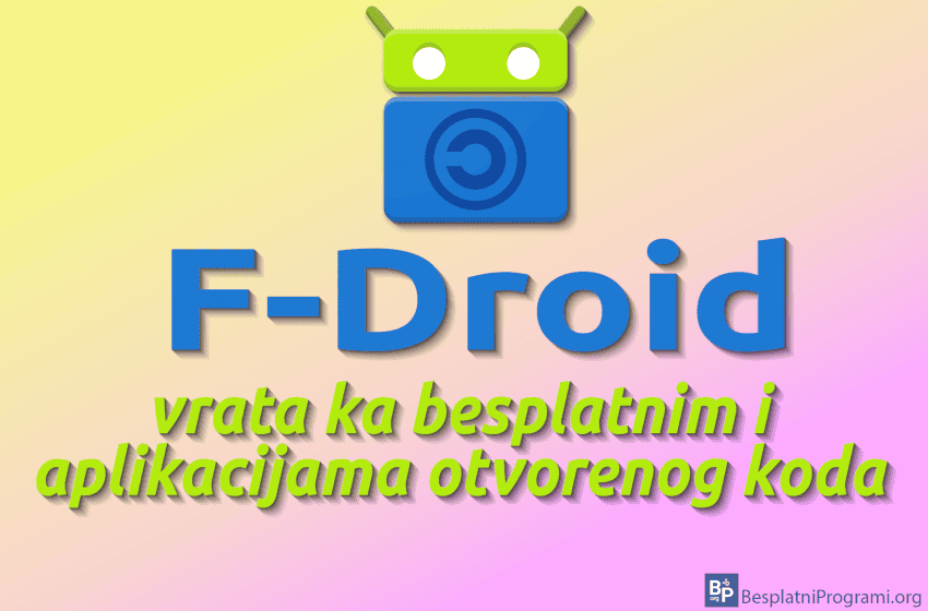 F-Droid – vrata ka besplatnim i aplikacijama otvorenog koda