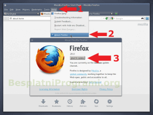 Firefox updejt