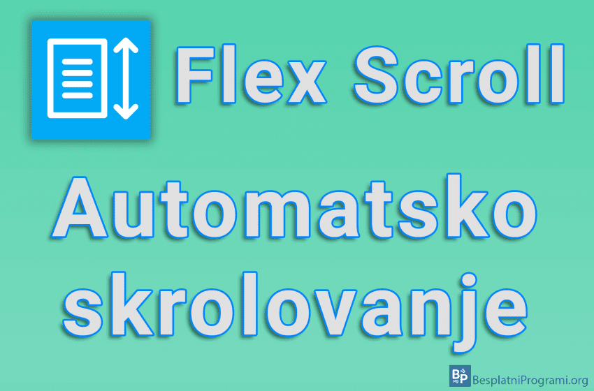 Flex Scroll - Automatsko skrolovanje