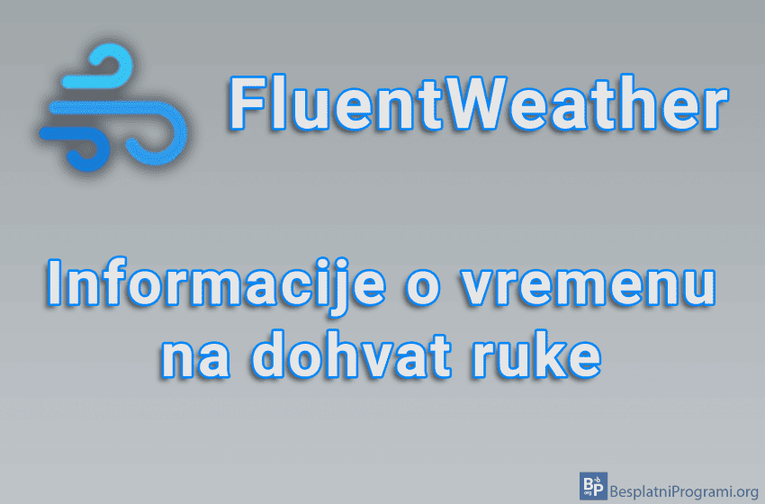  FluentWeather – Informacije o vremenu na dohvat ruke