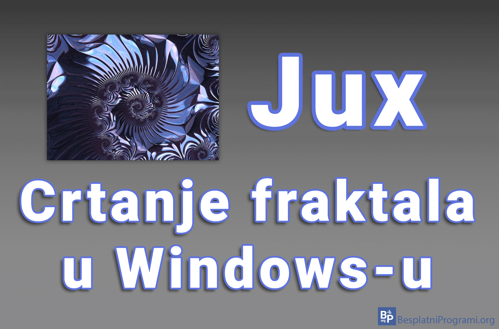 Jux – crtanje fraktala u Windows-u