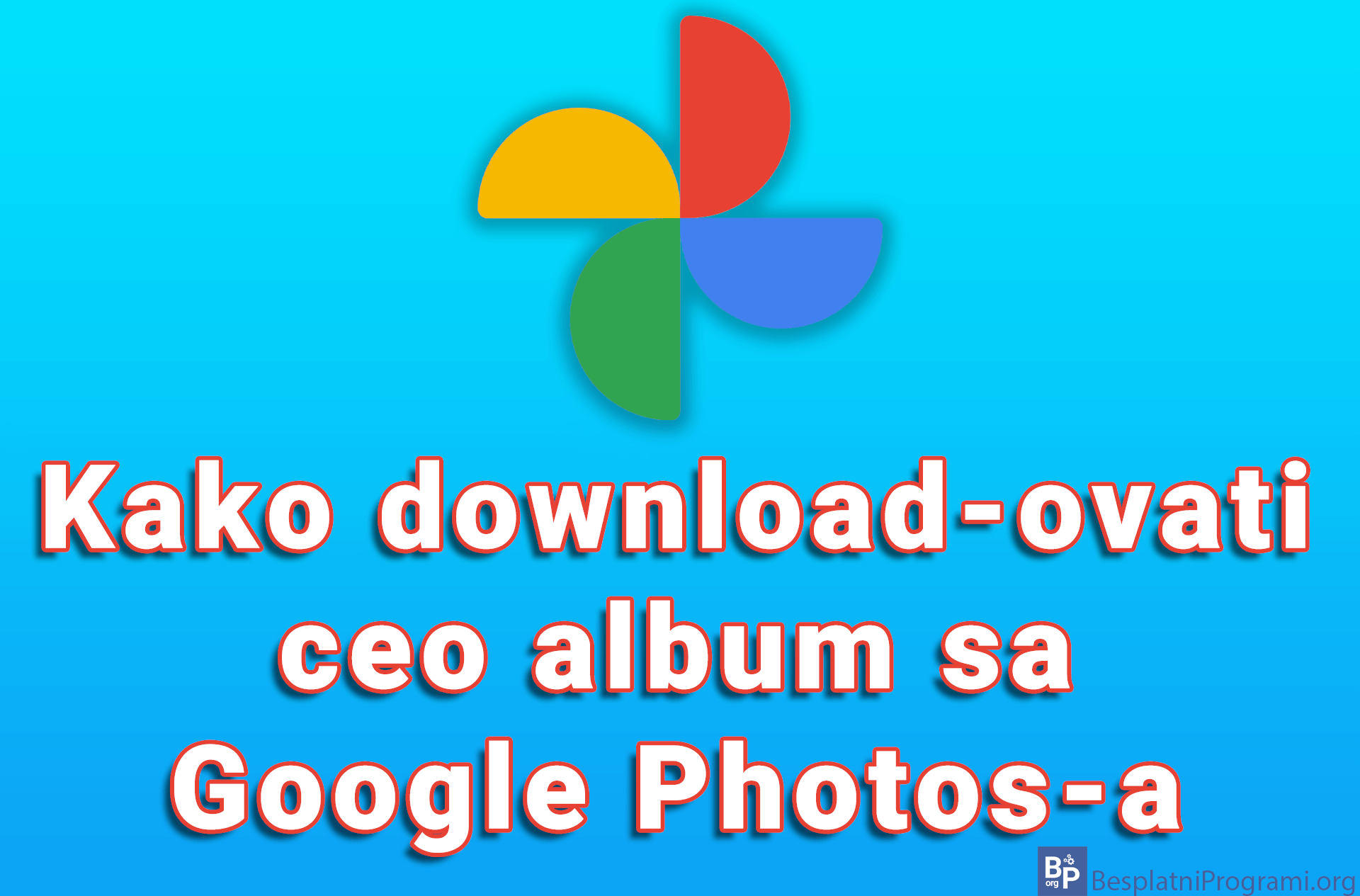 Kako download-ovati ceo album sa Google Photos-a