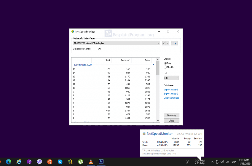 Kako instalirati NetSpeedMonitor na Windows 10