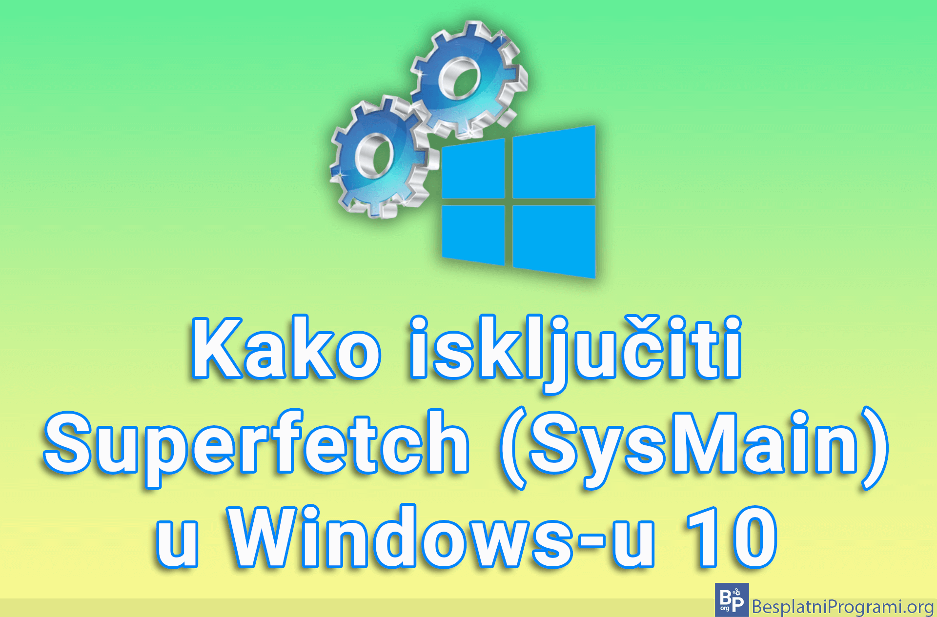 Kako isključiti Superfetch (SysMain) u Windows-u 10