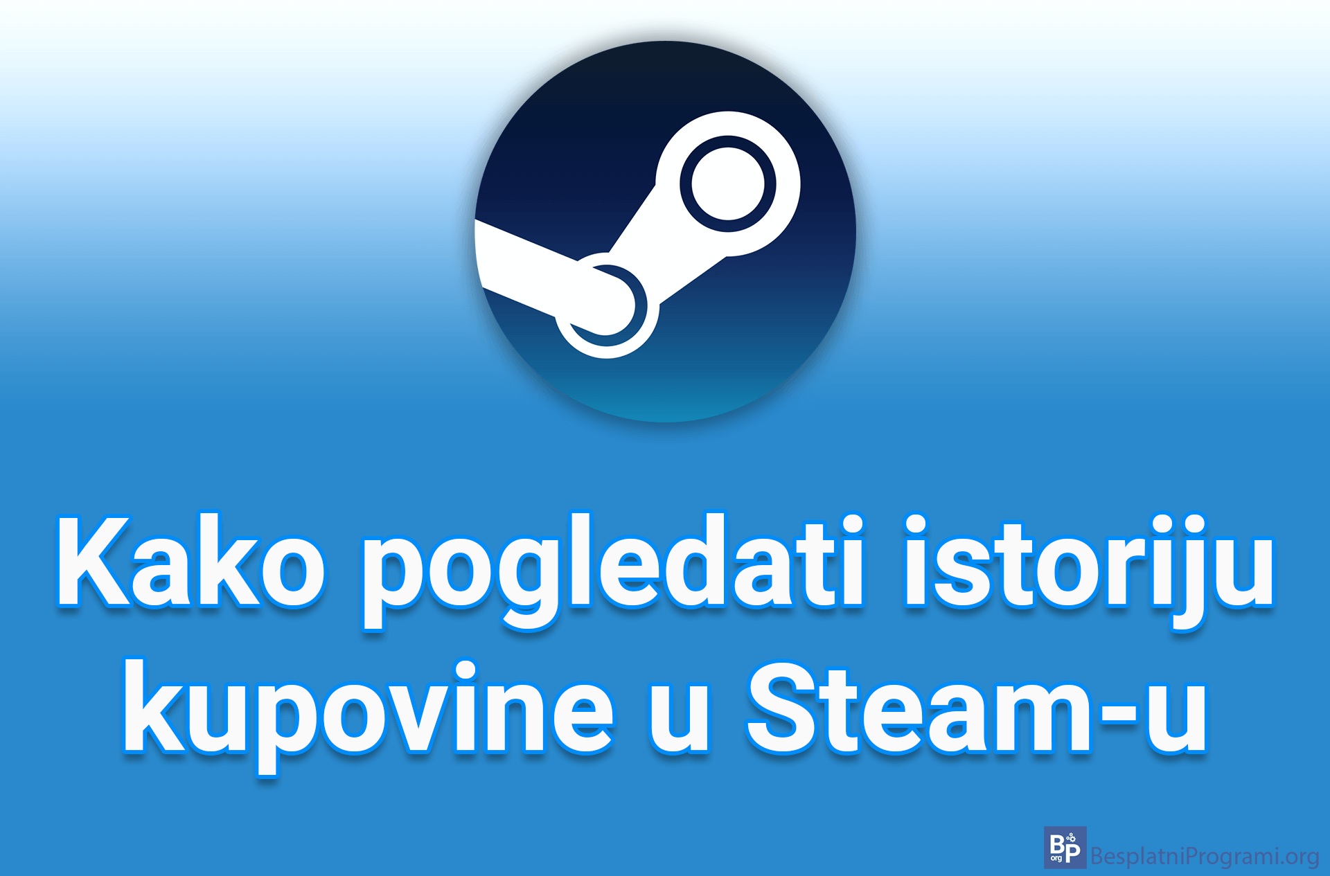 Kako pogledati istoriju kupovine u Steam-u