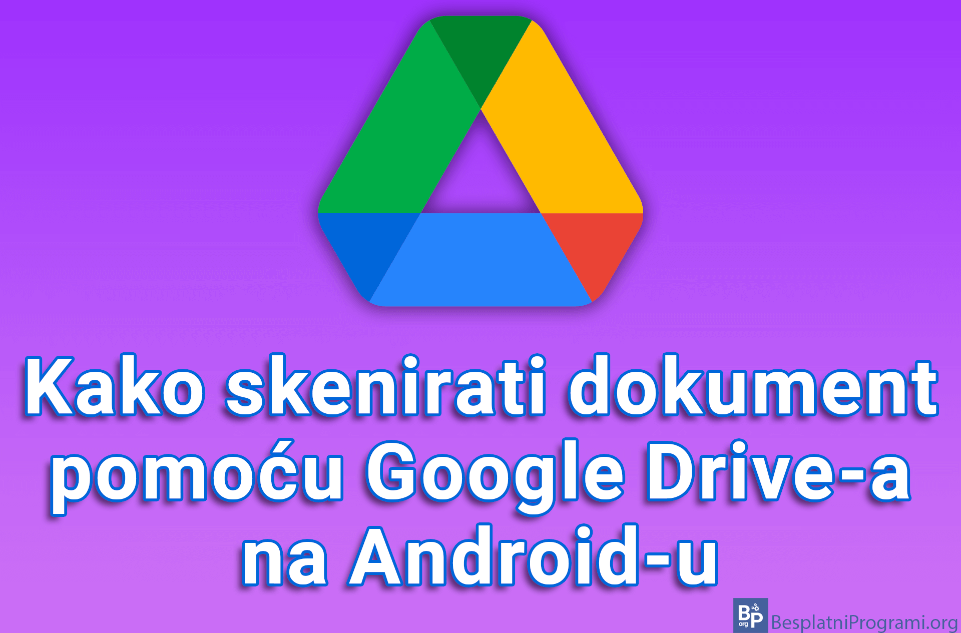 Kako skenirati dokument pomoću Google Drive-a na Android-u