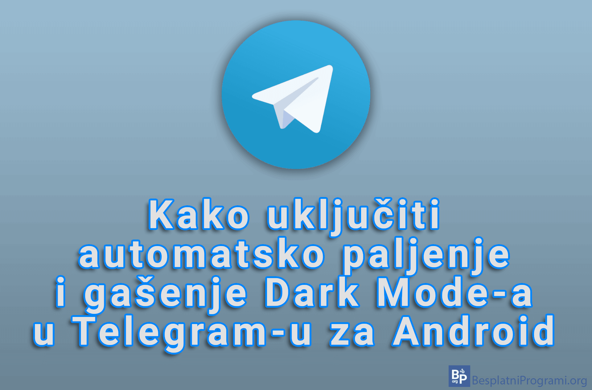 Kako uključiti automatsko paljenje i gašenje Dark Mode-a u Telegram-u za Android