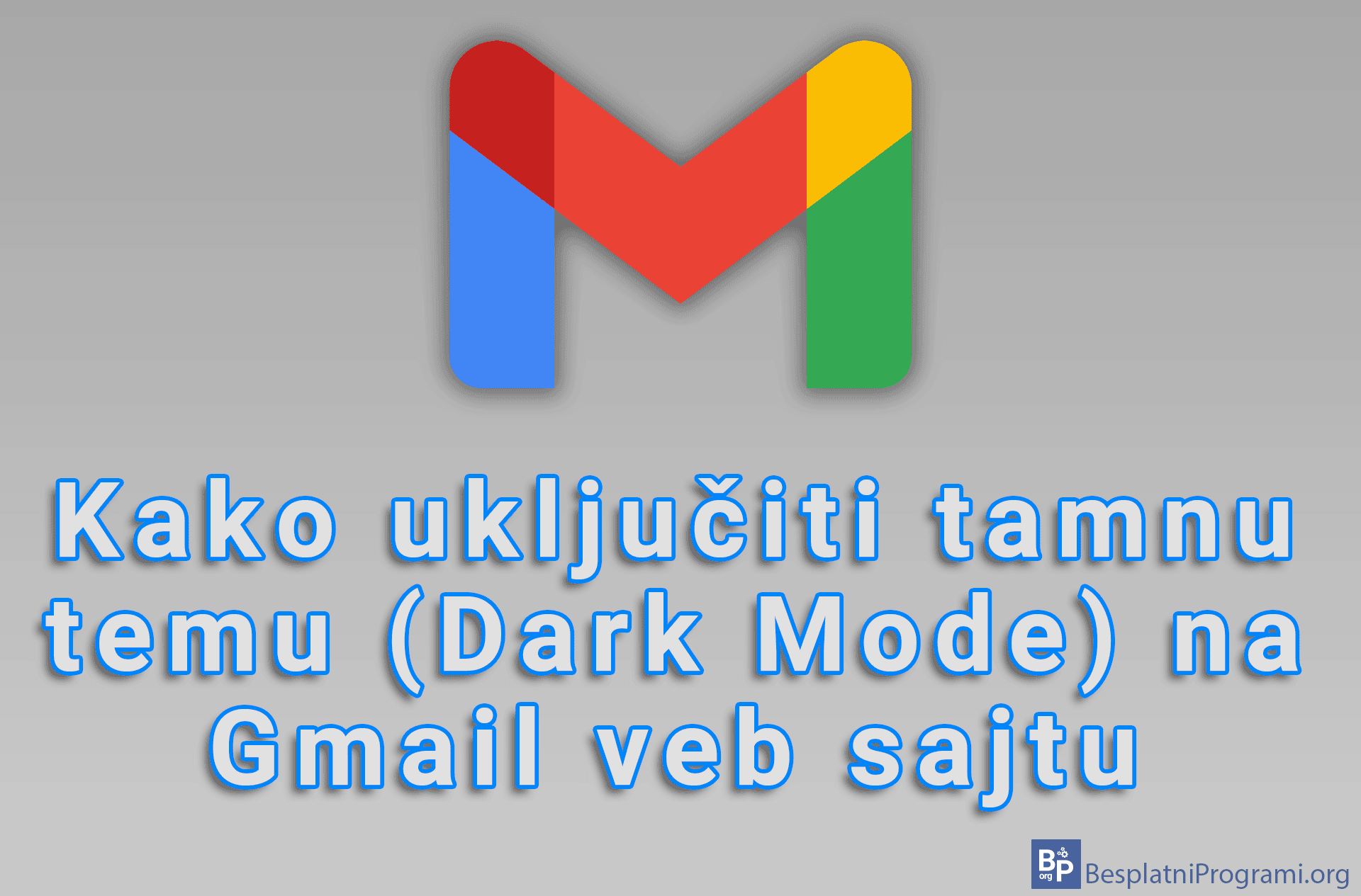 Kako uključiti tamnu temu (Dark Mode) na Gmail veb sajtu