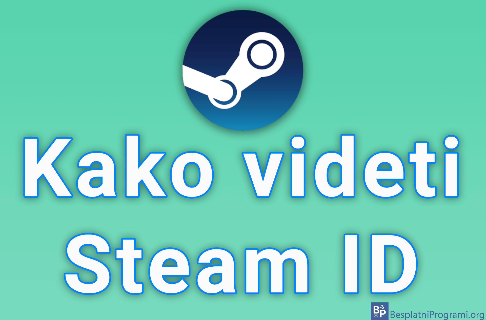 Kako videti Steam ID