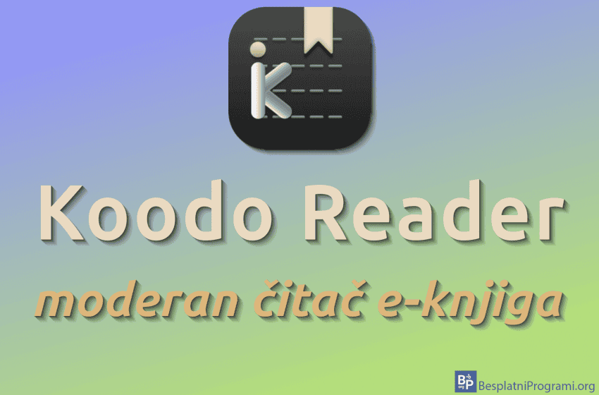  Koodo Reader – moderan čitač e-knjiga