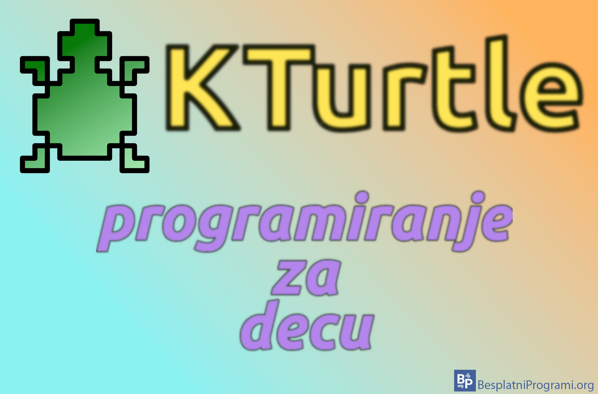 KTurtle – programiranje za decu
