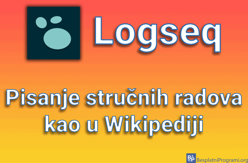 Logseq - Pisanje stručnih radova kao u Wikipediji