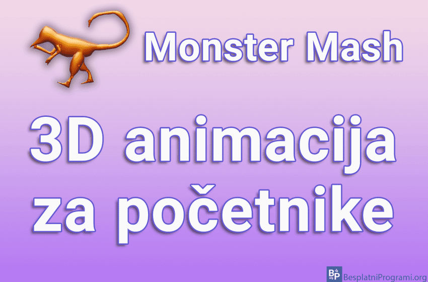 Monster Mash – 3D animacija za početnike