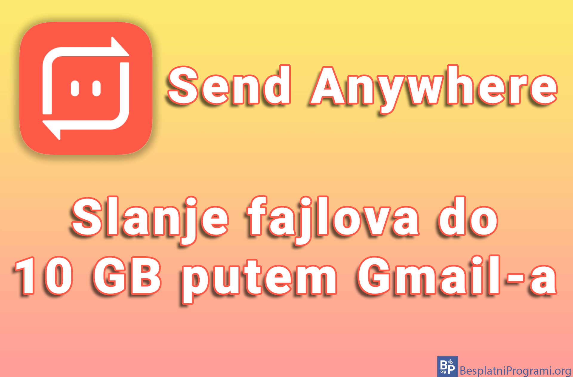 Send Anywhere – slanje fajlova do 10 GB putem Gmail-a