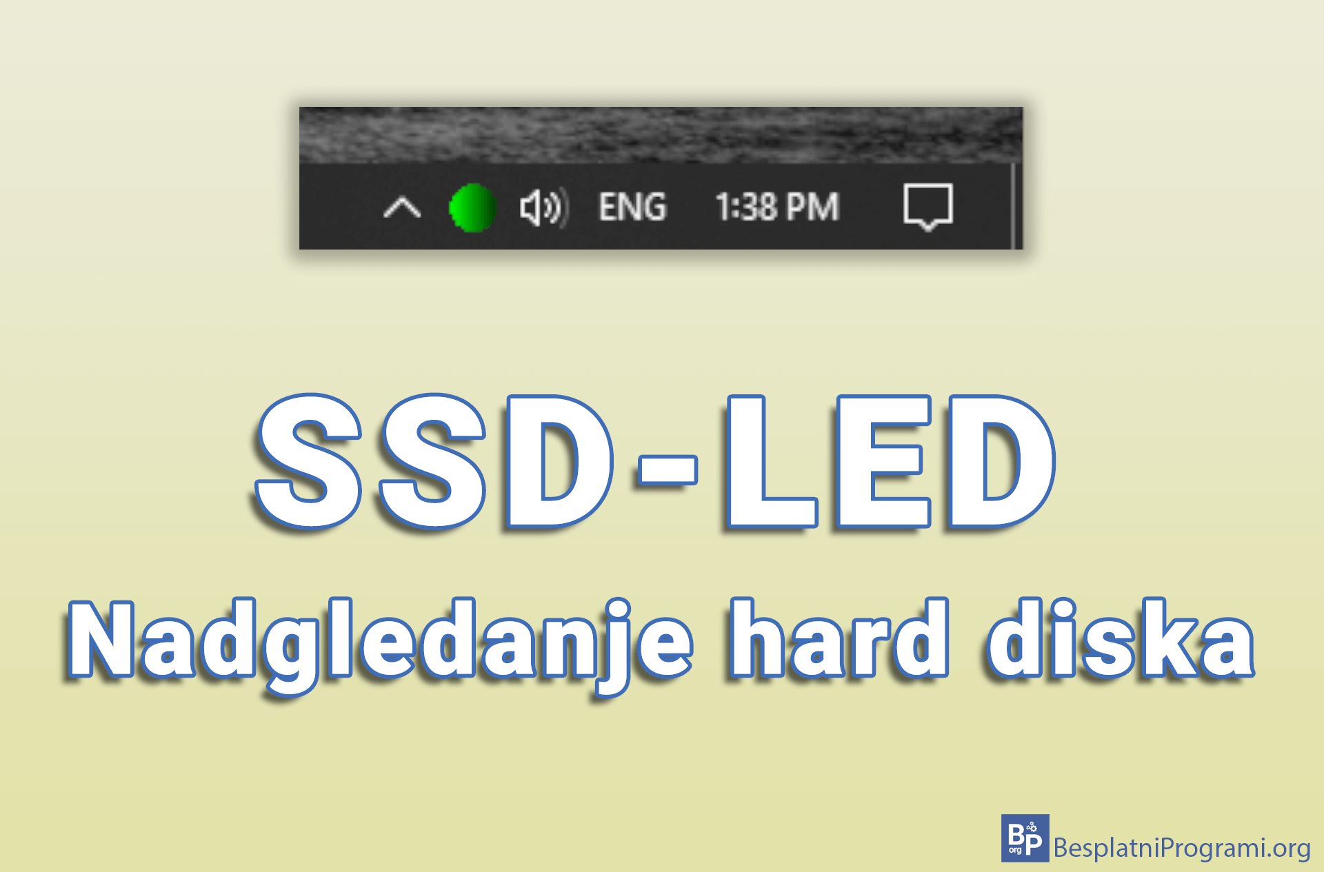 SSD-LED - nadgledanje hard diska