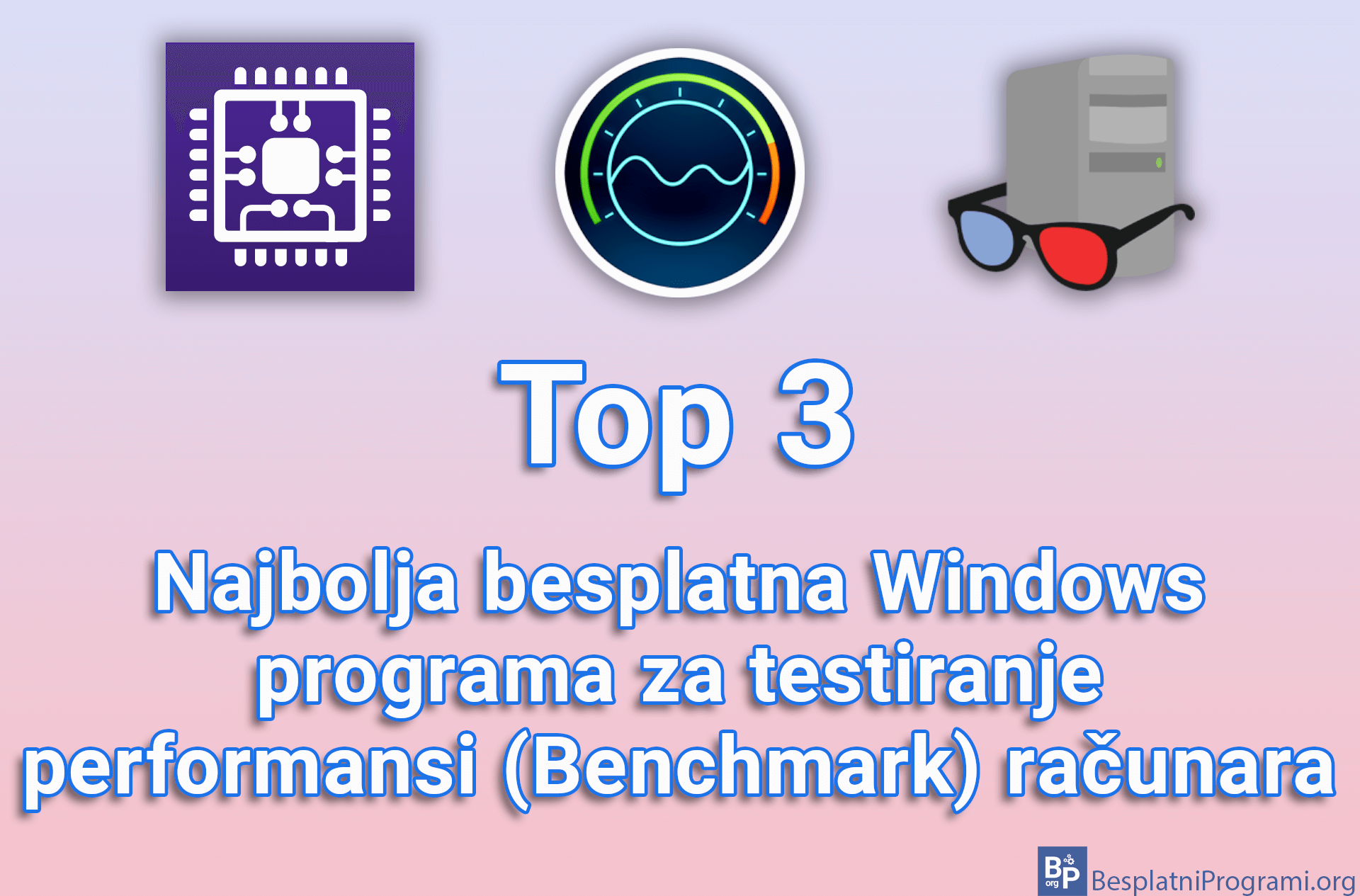 Top 3 najbolja besplatna Windows programa za testiranje performansi (Benchmark) računara