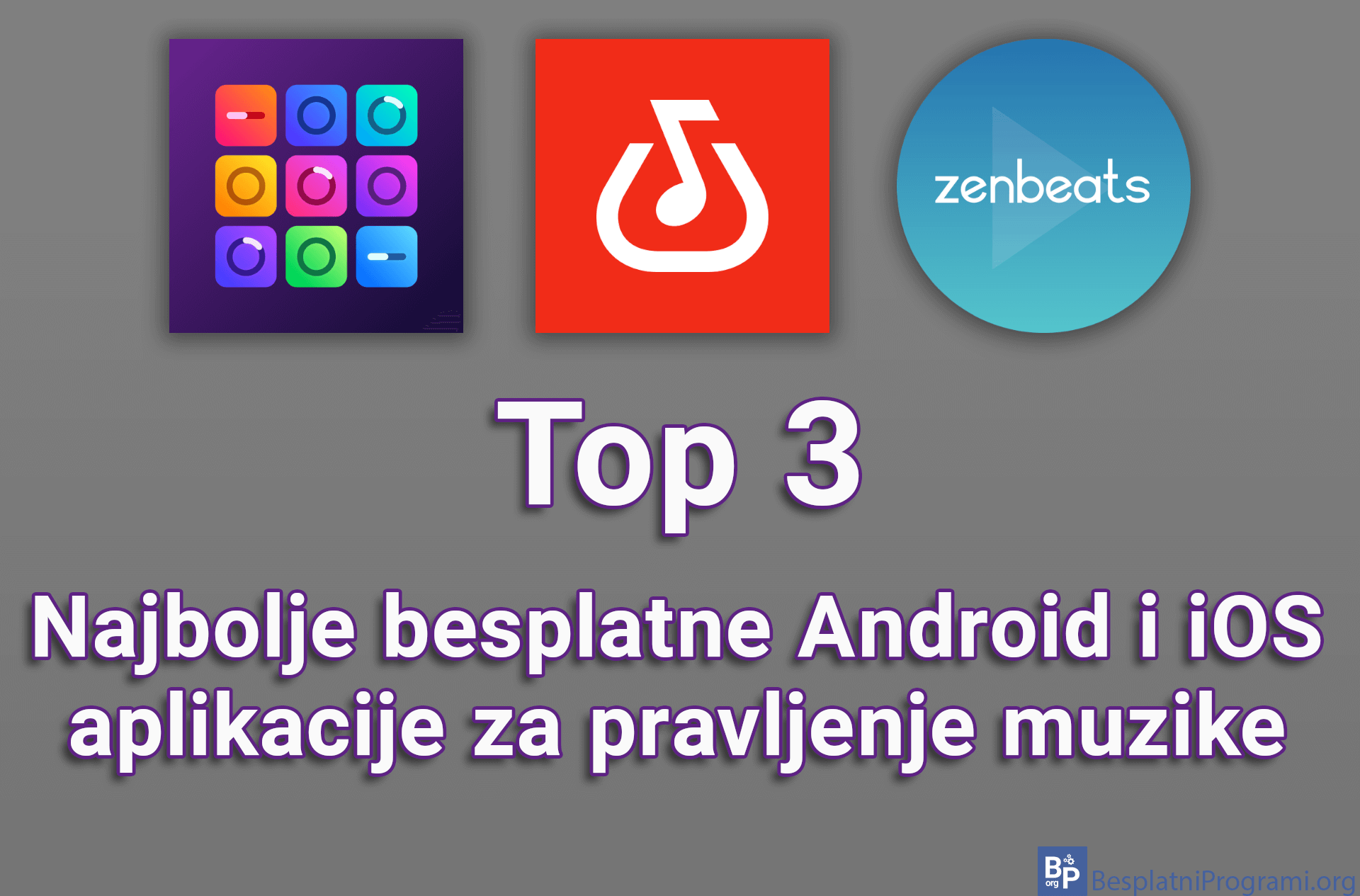Top 3 najbolje besplatne Android i iOS aplikacije za pravljenje muzike