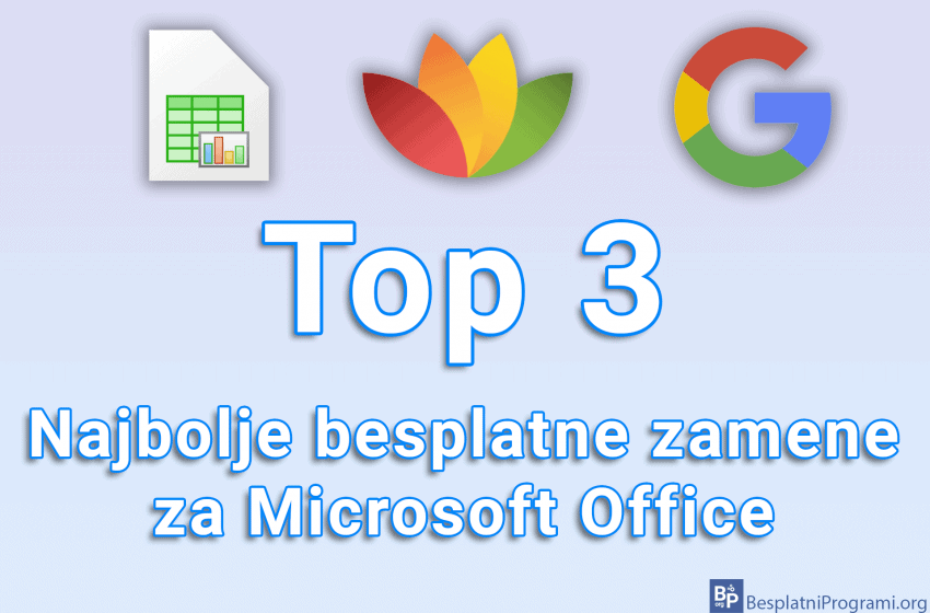  Top 3 najbolje besplatne zamene za Microsoft Office
